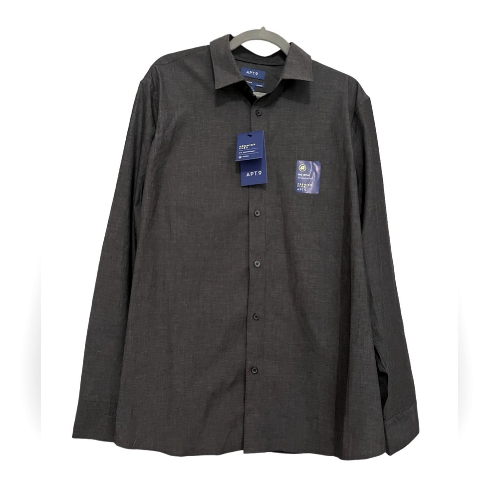 Apt. 9 Men’s Grey Dress Shirt